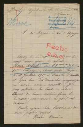 Expediente de Auguste Hervé