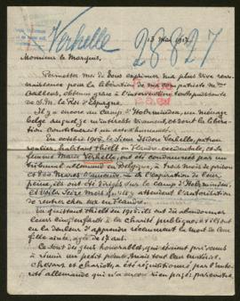 Expediente de la familia Verhelle