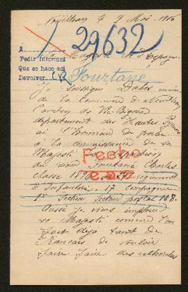 Expediente de Charles Fourtané