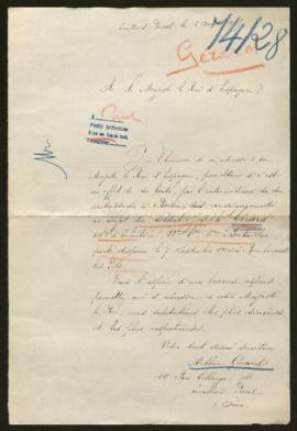 Expediente de Joseph Gérard