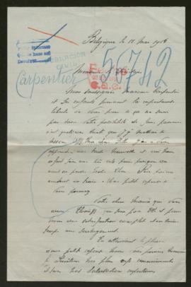 Expediente de Madeleine Carpentier