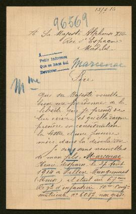 Expediente de Henri Marcenac