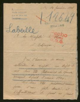 Expediente de Marcel Labeille y Alexandre Labeille