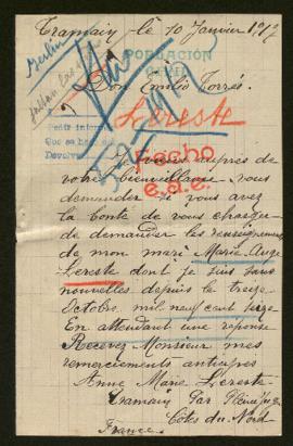 Expediente de Marie Ange Lereste