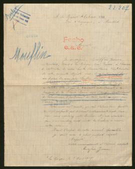 Expediente de Désiré Mouflin