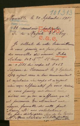 Expediente de Felix Richéro