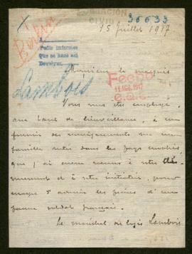 Expediente de Virginie Lambois Carpentier