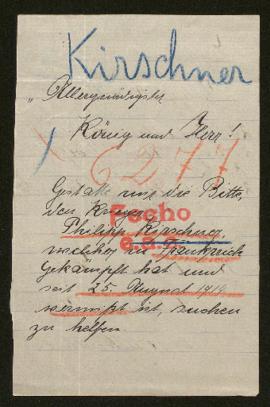 Expediente de Philipp Kirschner