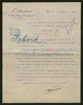 Expediente de la familia Patard