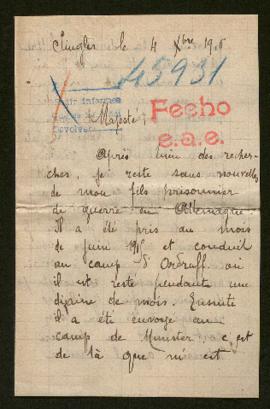 Expediente de François Fouris