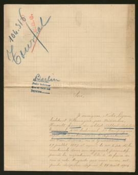 Expediente de Albert Adolphe Tournal