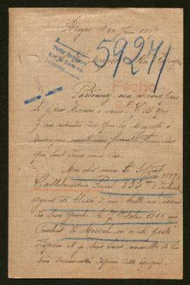 Expediente de Paul Caillebourdin