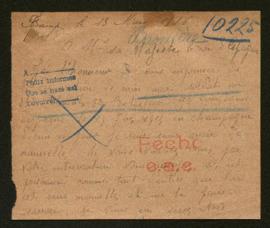 Expediente de Louis Joseph Bamière