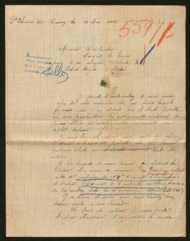 Expediente de Léon Grosjean