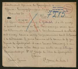 Expediente de Maurice de Roquefeuil