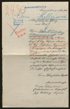 Expediente de Ludwig Kellermann