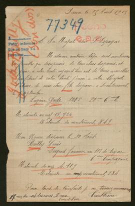 Expediente de Eugène Gode y Louis Bailly