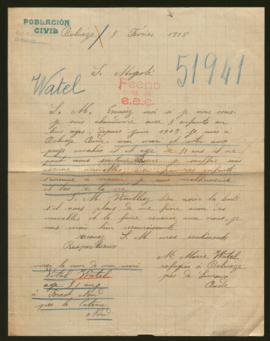 Expediente de Vital Watel