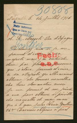 Expediente de Jules Firmin Henri Gonthier