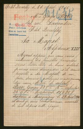 Expediente de Georges Pierre