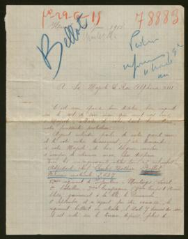 Expediente de Charles Mathieu Bellot