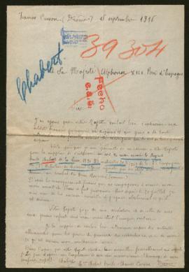 Expediente de Emile Chabert