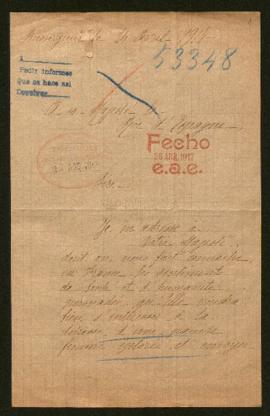 Expediente de Joseph Cauquil