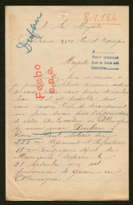 Expediente de Pierre Paul Dufau