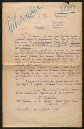 Expediente de Léon Charles Chevalier