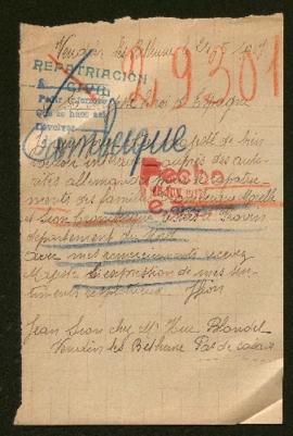 Expediente de las familias Crombecque Morelle y Sion Crombecque