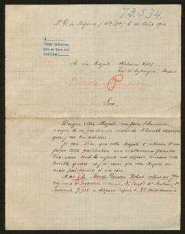 Expediente de Robert Borde-Prissou