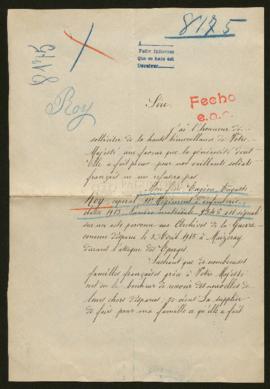 Expediente de Eugène Auguste Roy