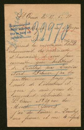 Expediente de la familia Dufour Lancelin