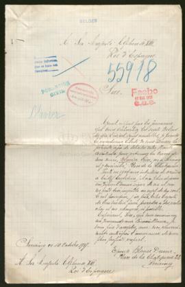 Expediente de Léon Blavier