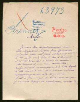 Expediente de Louis Marie Perennez