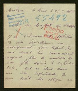 Expediente de Jean Baptiste Blèquit