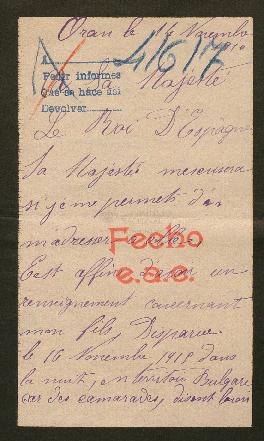 Expediente de François Lucien Lloret