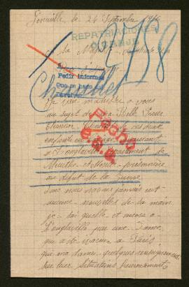 Expediente de Eléonor Chaullet e hijos