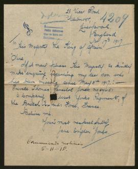 Expediente de Thomas Lancelot Jones