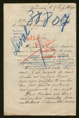 Expediente de Louis Laval