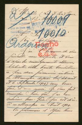 Expediente de Louis y Marc Ardouin