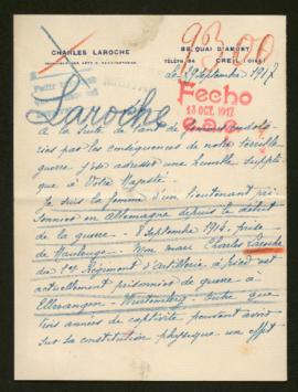 Expediente de Charles Laroche