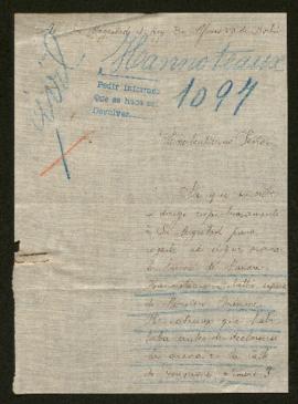 Expediente de madame Hannoteaux-Delattre