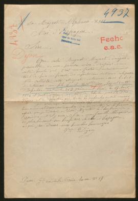 Expediente de Émile Noël Dijon