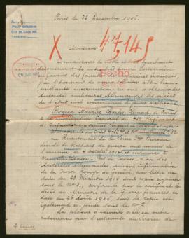 Expediente de Maurice Charles Clément Rotges