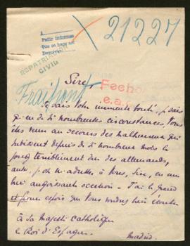 Expediente de Paul Fraipont