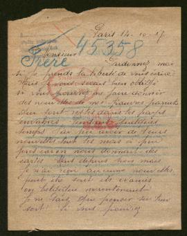 Expediente de la familia Frère Leblanc