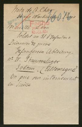 Expediente de Léon Mariette