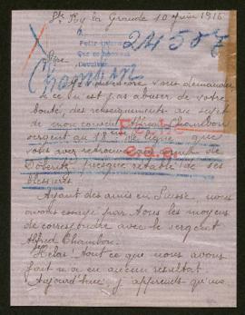 Expediente de Alfred Chambon
