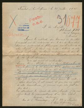 Expediente de Pierre Philbert Leroux